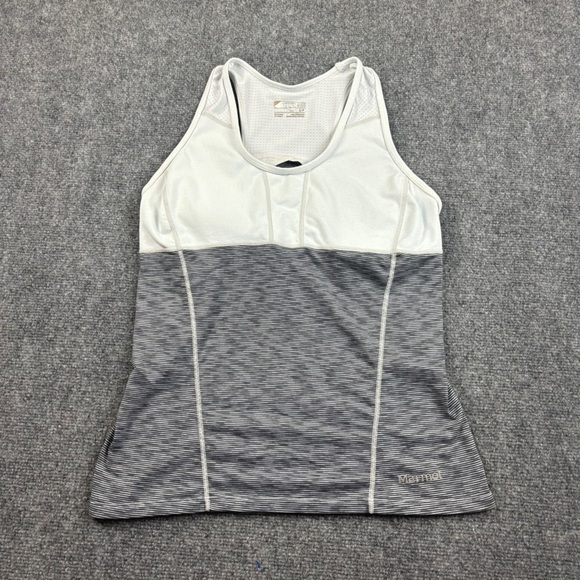MARMOT Women’s Stability Athletic Tank Top white/Grey size: Small - Picture 1 of 7
